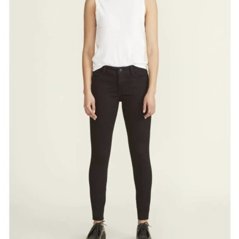 Warp + Weft Jeans | CDG Paris Cigarette | Black | Size 27x30
